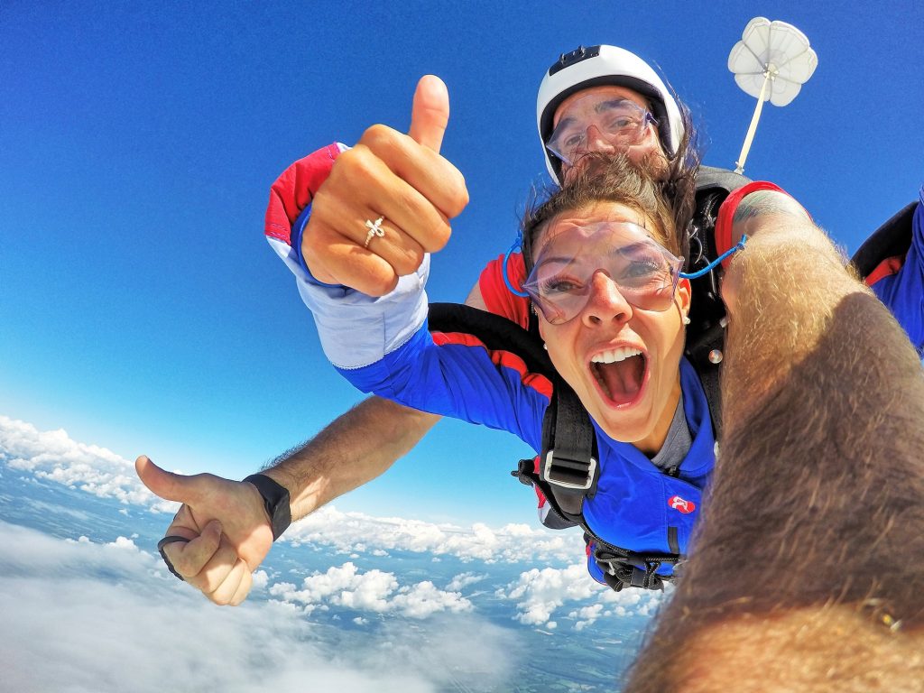 En Communauto : Parachutisme Adrénaline